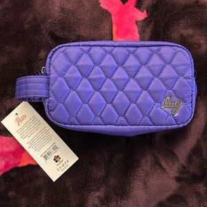 BNWT - LUG Bolt Mini Pouch (violet)